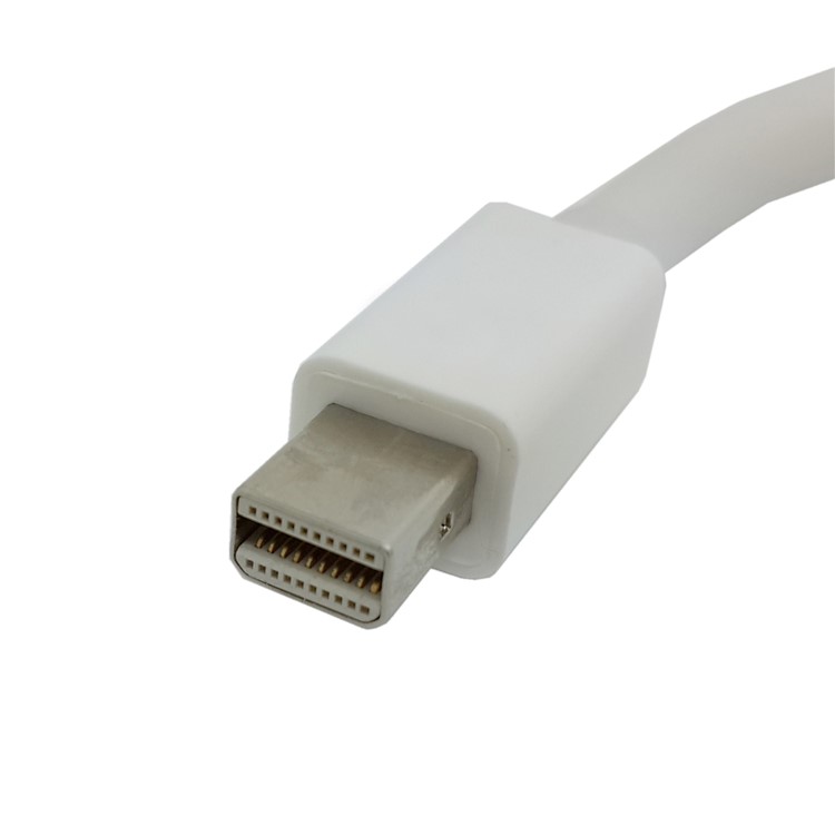 CY TB-003 Thunderbolt Port to VGA Female Adapter Cable for Projector / Monitor - White-3