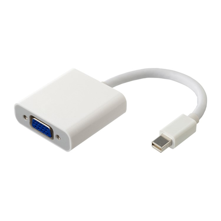 CY TB-003 Thunderbolt Port to VGA Female Adapter Cable for Projector / Monitor - White-5