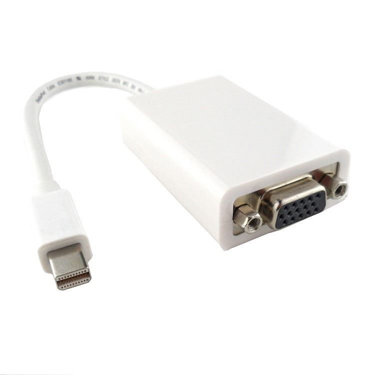 Mini DisplayPort Male to VGA Female Adapter Converter-1