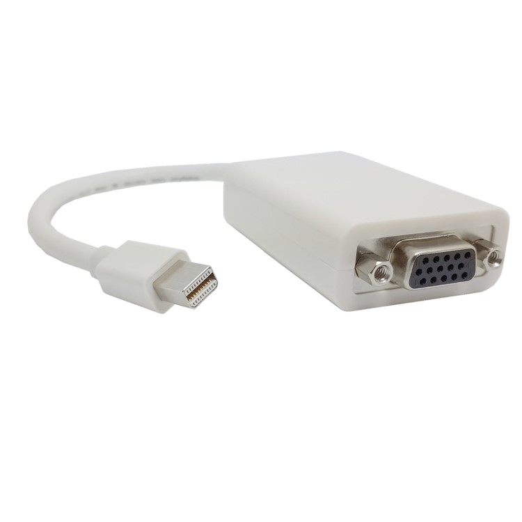 Mini DisplayPort Male to VGA Female Adapter Converter-3