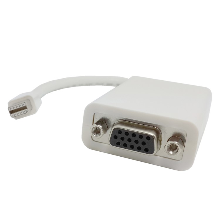 Mini DisplayPort Male to VGA Female Adapter Converter-4