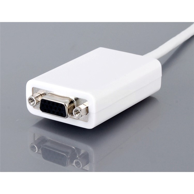 Mini DisplayPort Male to VGA Female Adapter Converter-9