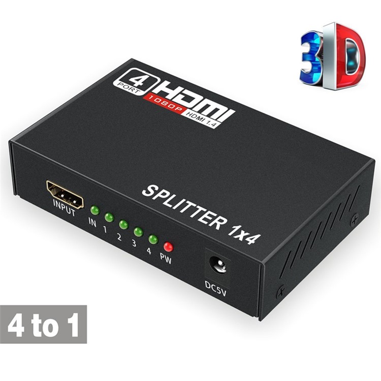 HDMI Splitter 1x4 Full HD 1080p