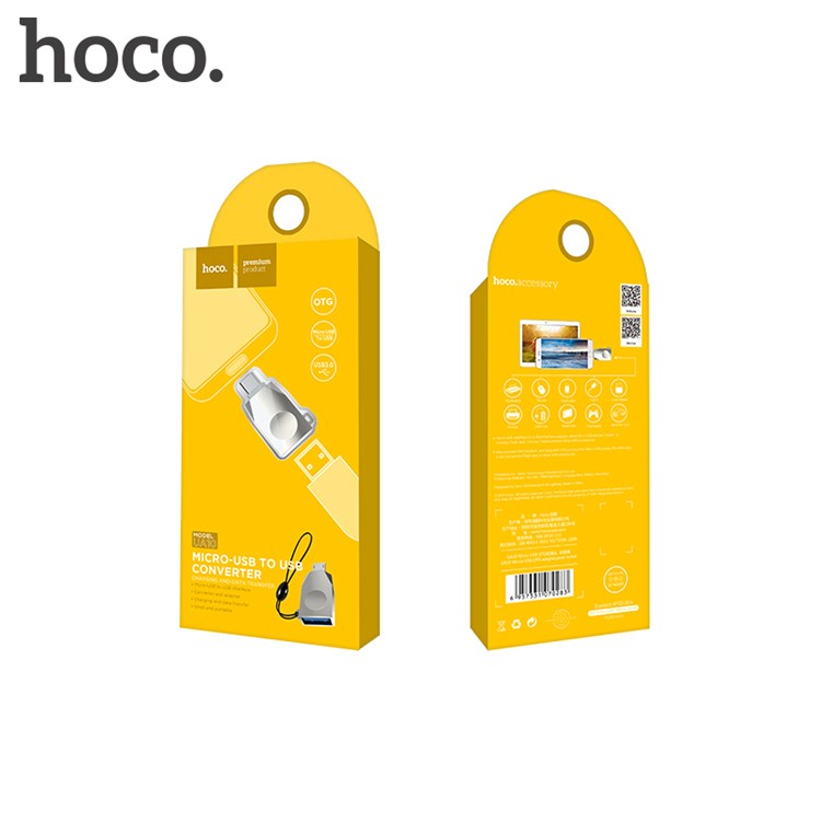 HOCO UA10 Micro USB to USB Female OTG On The Go Adapter-9