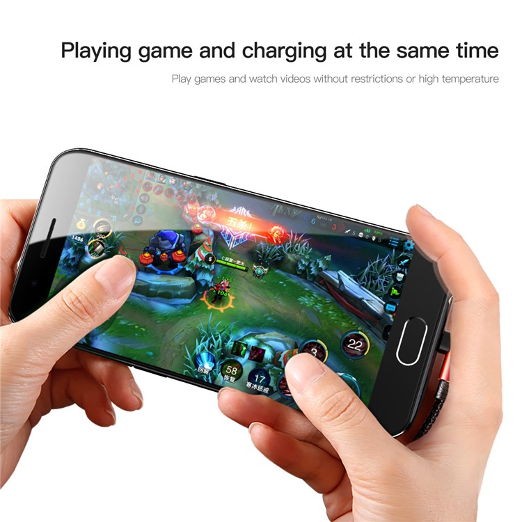 BASEUS MVP Elbow 2A Micro USB Data Sync Charge Cable 1m for Samsung Huawei Xiaomi etc. - Black-4