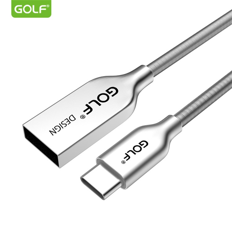 

GOLF GC-36T Type-C USB Data Sync Charging Cable for Samsung HTC LG, Xperia XZ