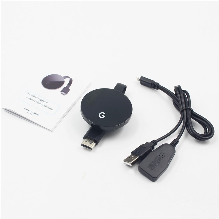 Google Chromecast Ultra 4K Media Streaming Device HDMI Connector Dual Band WiFi-4