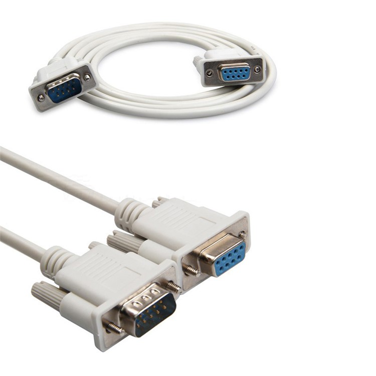1m VGA 9-Pin Male To Female DB9 9-Pin PC Converter Extension Cable-3