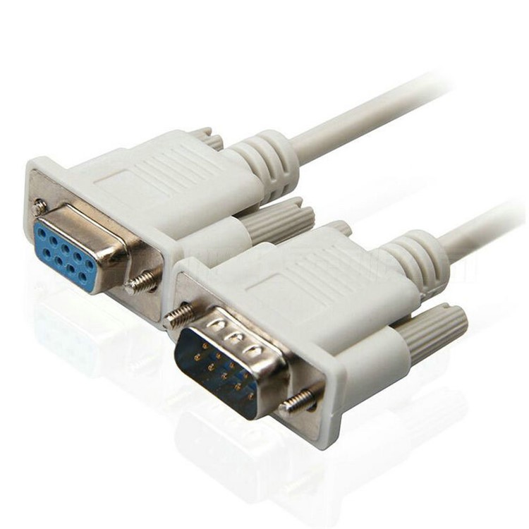 1m VGA 9-Pin Male To Female DB9 9-Pin PC Converter Extension Cable-4