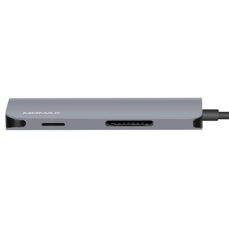 MOMAX Multi-functional 8-in-1 USB3.1 Type-C Hub with 4K HDMI + 3*USB 3.1 + SD/TF Card Reader + RJ45 LAN + Type-C Port-7