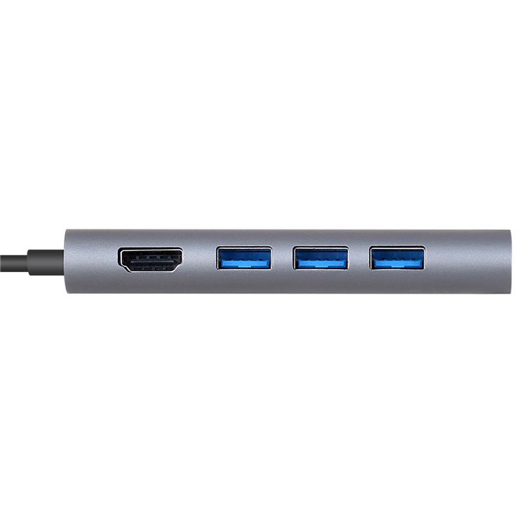 MOMAX Multi-functional 8-in-1 USB3.1 Type-C Hub with 4K HDMI + 3*USB 3.1 + SD/TF Card Reader + RJ45 LAN + Type-C Port-8