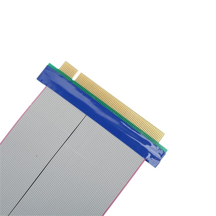 PCI-E 1X to 16X Riser Extender Card Adapter Flex Cable-2
