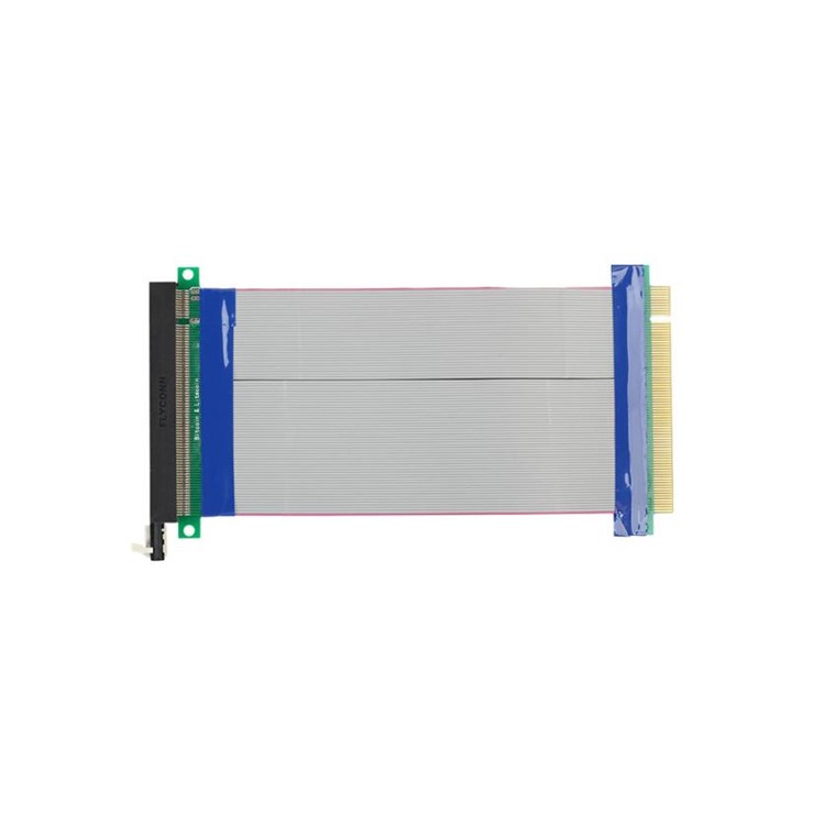 PCI-E 1X to 16X Riser Extender Card Adapter Flex Cable-4