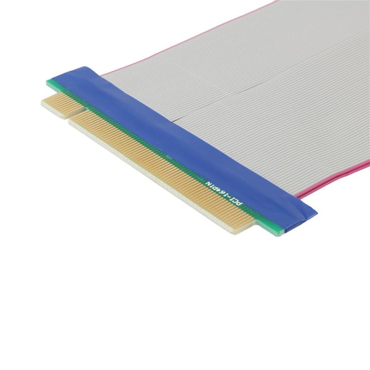 PCI-E 1X to 16X Riser Extender Card Adapter Flex Cable-5