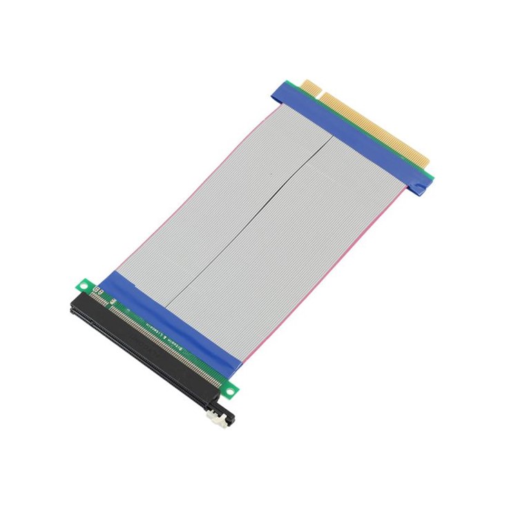 PCI-E 1X to 16X Riser Extender Card Adapter Flex Cable-6