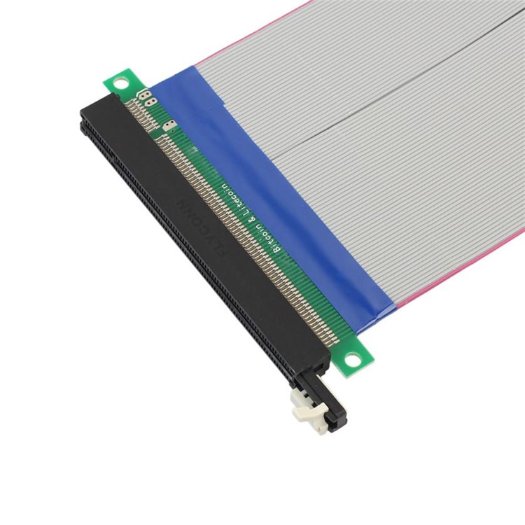 PCI-E 1X to 16X Riser Extender Card Adapter Flex Cable-8
