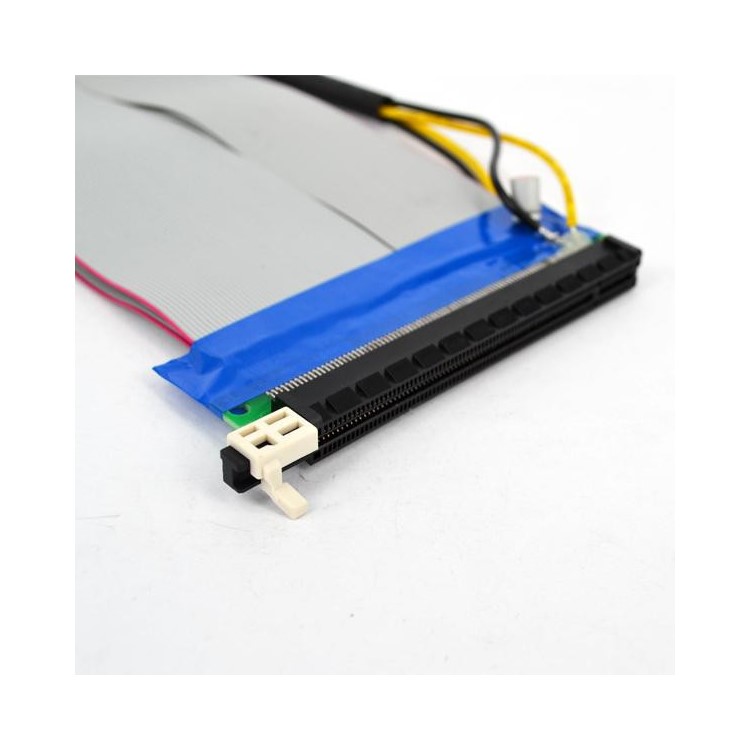 19CM PCI-E 16X to 16X Riser Card Converter Adapter Flexible Extension Cable for Bitcoin Miner Mining-3