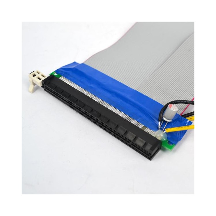 19CM PCI-E 16X to 16X Riser Card Converter Adapter Flexible Extension Cable for Bitcoin Miner Mining-5