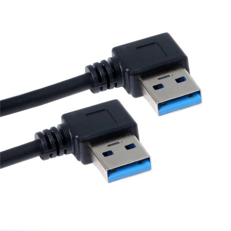 USB 3.0 Type-A 90 Degree Right Angled to Right Angled Data Cable for Hard Disk Computer-6