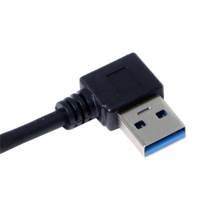 USB 3.0 Type-A 90 Degree Right Angled to Right Angled Data Cable for Hard Disk Computer-7