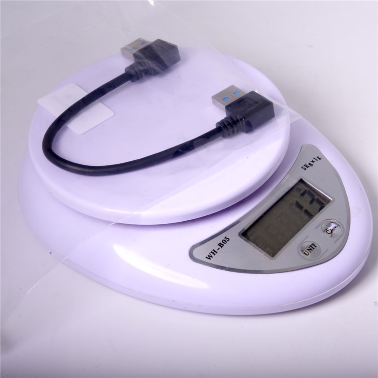USB 3.0 Type-A 90 Degree Right Angled to Right Angled Data Cable for Hard Disk Computer-9