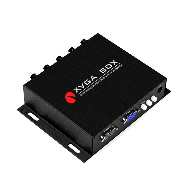 GBS8239 XVGA Box RGB RGBHV to VGA Industrial Converter Monitor Replacement Video Intelligent Converter - EU Plug-1