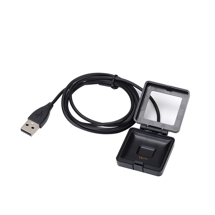 USB Charging Dock Cable for Fitbit Blaze - Black-3