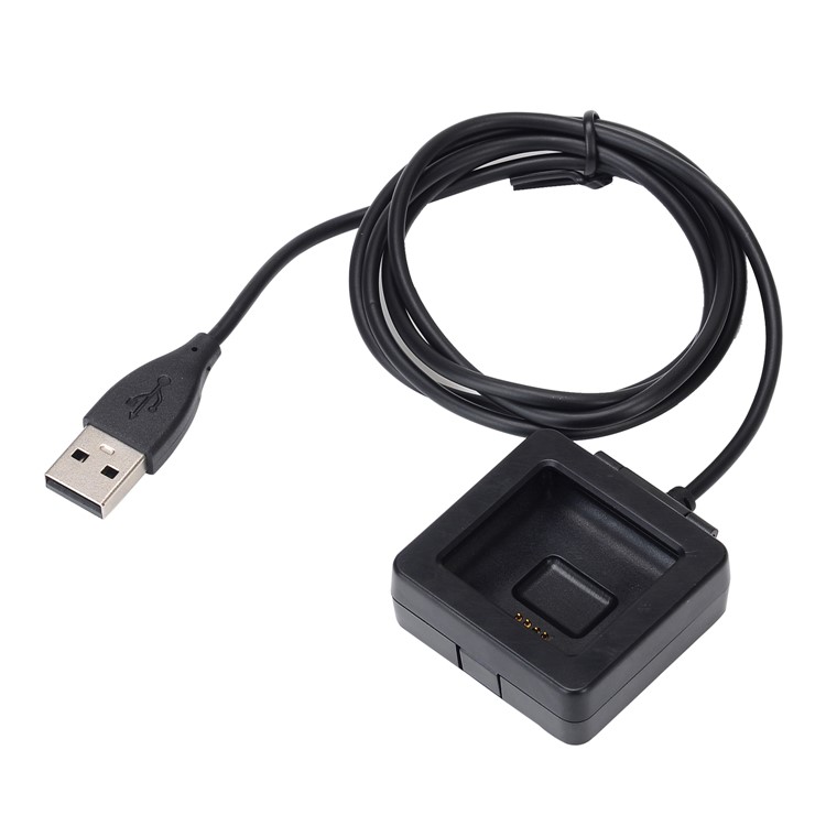 USB Charging Dock Cable for Fitbit Blaze - Black-4