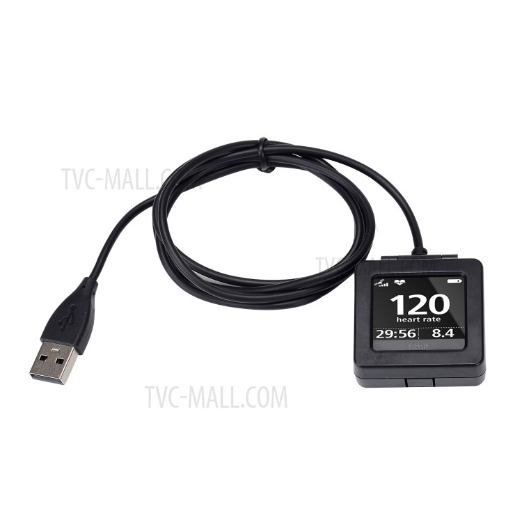 USB Charging Dock Cable for Fitbit Blaze - Black-6
