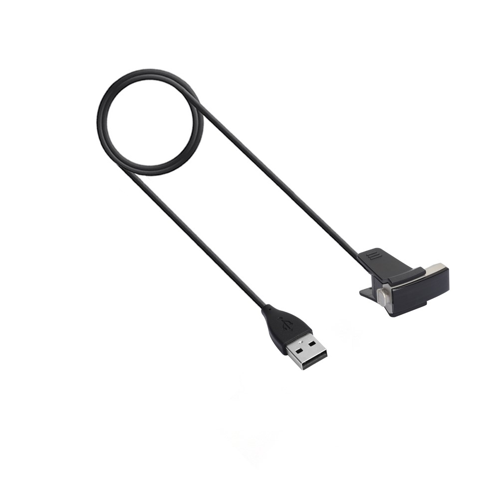 30cm Replacement USB Charging Cable for Fitbit Alta - Black-1