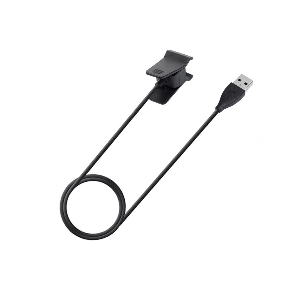 30cm Replacement USB Charging Cable for Fitbit Alta - Black-3