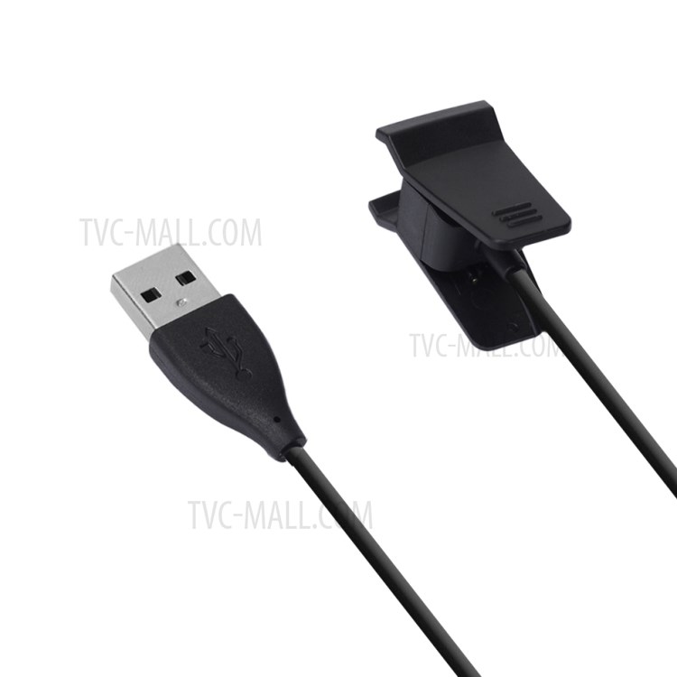 30cm Replacement USB Charging Cable for Fitbit Alta - Black-5