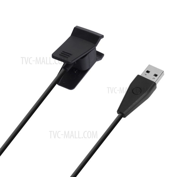 30cm Replacement USB Charging Cable for Fitbit Alta - Black-6