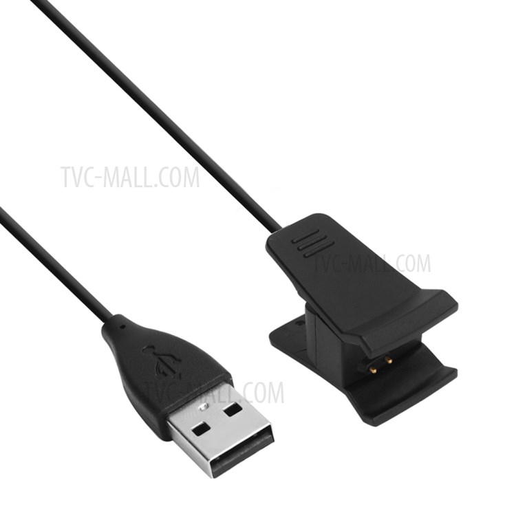 30cm Replacement USB Charging Cable for Fitbit Alta - Black-8