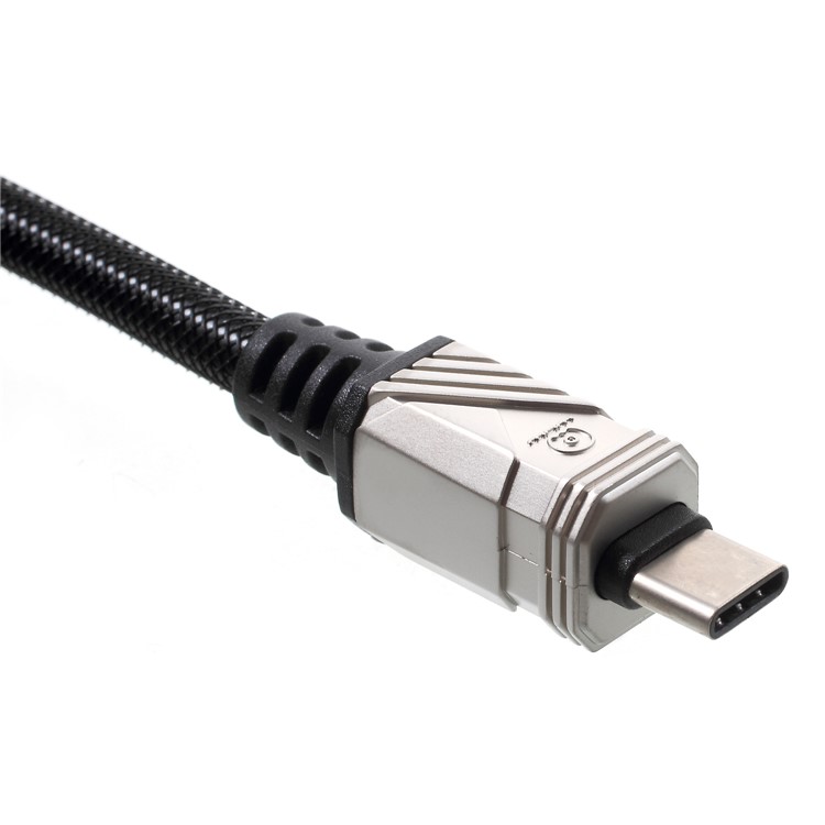 WUW X61 Cool 1M 5V 2.4A Type-C USB Charging Data Cable for Samsung Note 8/S9/S9 Plus, Huawei Mate 10/10 Pro-4