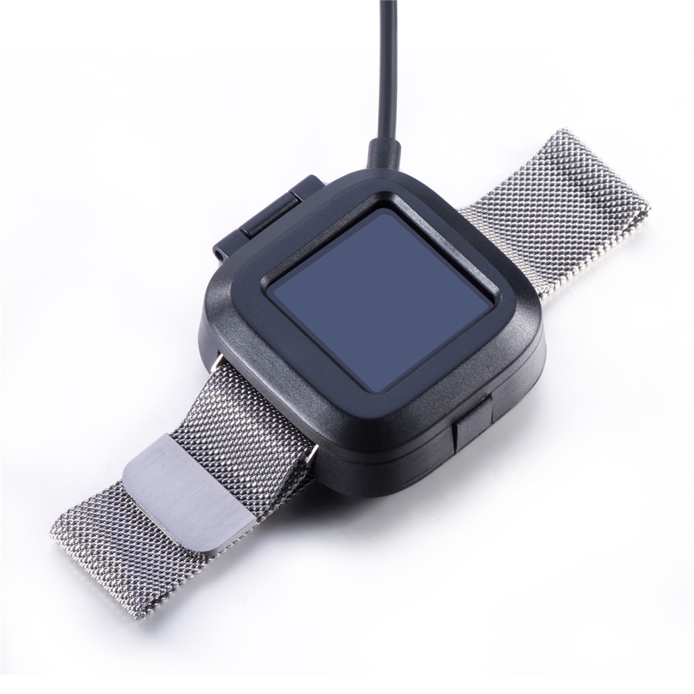 Für Fitbit Versa Smart Watch Ladekabel Ladegerät Stand Halter Dock-17