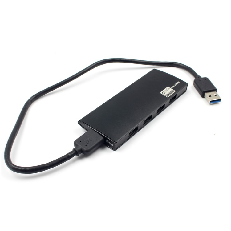 4-Port USB 3.0 High Speed Aluminum Alloy Splitter Hub-4