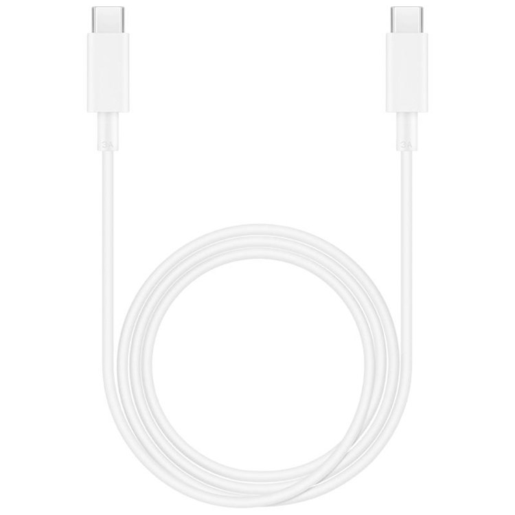 OEM HUAWEI CP74 USB-C to USB-C Hi-speed Fast Charging Data Cable - White-1