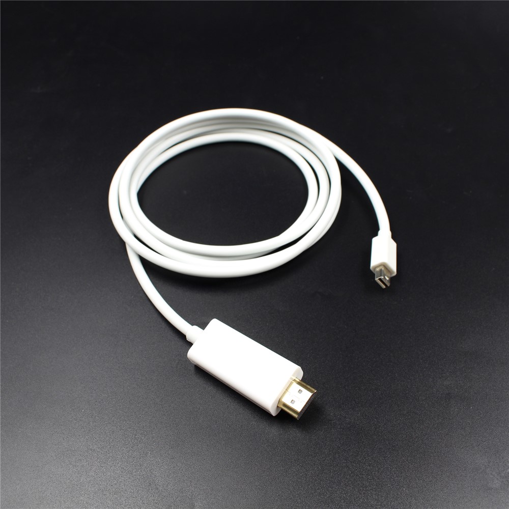 Male Mini DisplayPort to Male HDMI Adapter (1.8m)-2