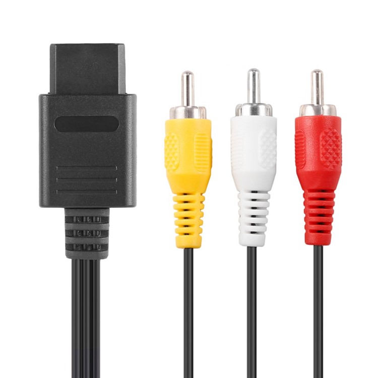 CL783 160cm TV AV RCA Video Cable for Game Cube / for SNES GameCube / for Nintendo for N64-5