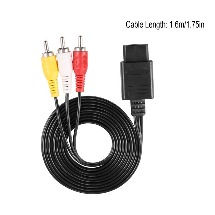 CL783 160cm TV AV RCA Video Cable for Game Cube / for SNES GameCube / for Nintendo for N64-9