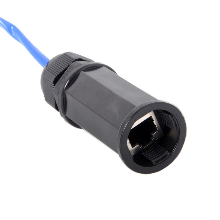 CY UT-012 Locking Waterproof CAT6 RJ45 Female to Female Lan Ethernet Network Extension Adapter-8