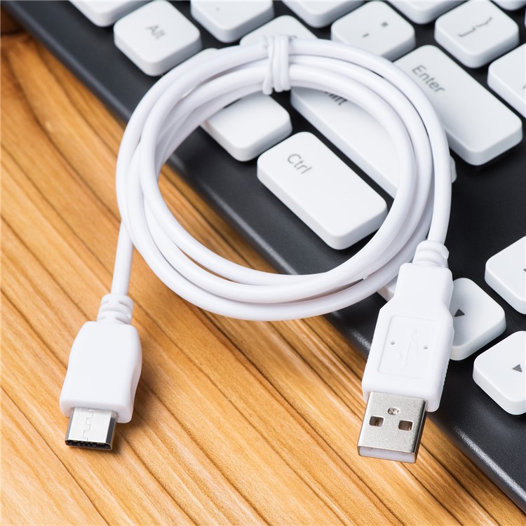 1M Long Data & Charging Cable Cord for Nabi Jr/XD/DreamTab/2S/Elev-8 Kids Tablet - White-8