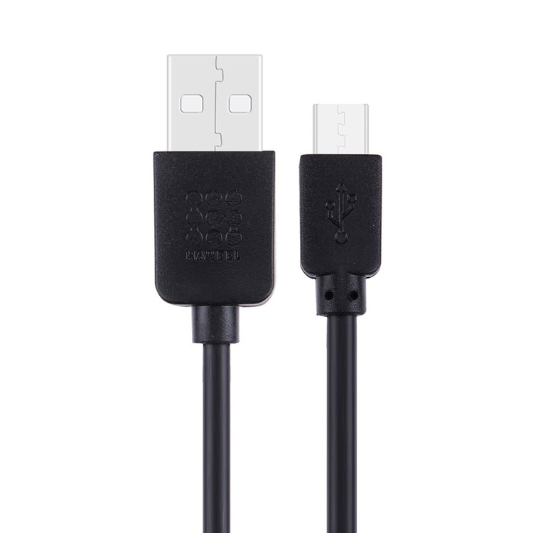 HAWEEL Micro USB Data Sync Charging Cable for Samsung HTC Huawei - Black-1
