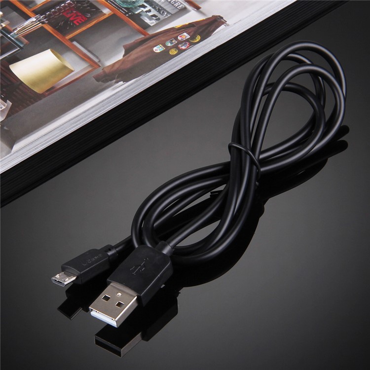 HAWEEL Micro USB Data Sync Charging Cable for Samsung HTC Huawei - Black-7