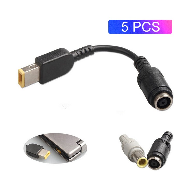 12cm Adapter 7.9x5.5mm for Lenovo ThinkPad Carbon YOGA 11 13 G500 G505 S3 S5 S500 Slim Tip Connector Converter DC Jack Cord-1