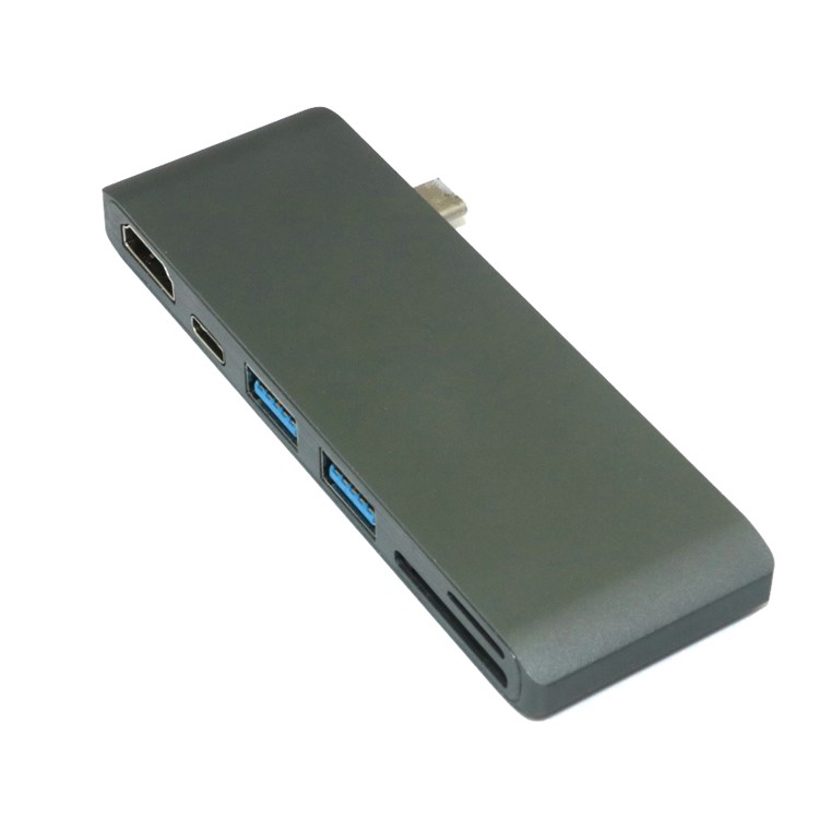 USB C 3.0 Hub Type-C To 4K*2K HDMI Charging Card Reader Adapter For MacBook Pro