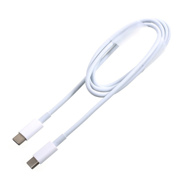 MA018 2m 5A Male to Male USB Type-C Data Sync Charge Cable - White-1