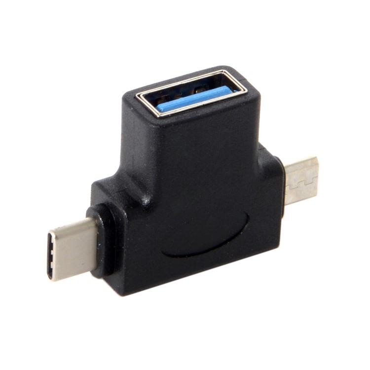 cy UC-065 Typ-c & Micro USB an USB 2.0 Female OTG -daten Host -adapter-6