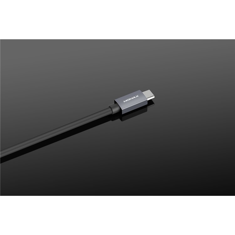 MOMAX ONE LINK Aluminum 6-in-1 Type-C to 3 USB 3.1 Ports + Type-C Charging Port + TF/SD Card Reader Ports Adapter Hub - Grey-15